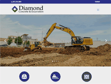 Tablet Screenshot of diamond-concrete.net
